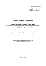 Влияние эпизоотии ихтиофоноза на популяцию атлантическо-скандинавской (норвежской весенне-нерестующей) сельди - тема автореферата по биологии, скачайте бесплатно автореферат диссертации