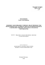 Влияние скармливания сушеных лекарственных трав при концентратно-травяном типе кормления бычков на содержание тяжелых металлов в продуктах скотоводства - тема автореферата по сельскому хозяйству, скачайте бесплатно автореферат диссертации