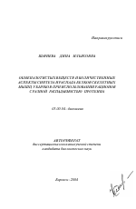 Обмен азотистых веществ и количественные аспекты синтеза и распада белков скелетных мышц у бычков при использовании рационов с разной распадаемостью протеина - тема автореферата по биологии, скачайте бесплатно автореферат диссертации