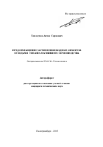 Предотвращение загрязнения водных объектов отходами титано-магниевого производства - тема автореферата по наукам о земле, скачайте бесплатно автореферат диссертации