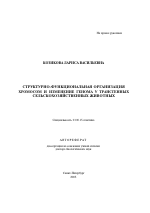 Структурно-функциональная организация хромосом и изменение генома у трансгенных сельскохозяйственных животных - тема автореферата по биологии, скачайте бесплатно автореферат диссертации