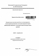 Сравнительное изучение роли белка и полисахаридов в молекулярной организации клеточной поверхности археи Halobacterium salinarium и клеточной стенки некоторых видов дрожжей - тема автореферата по биологии, скачайте бесплатно автореферат диссертации