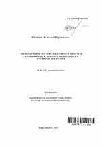 Стимулирование роста всходов многолетних трав для повышения их конкурентоспособности в условиях Приангарья - тема автореферата по сельскому хозяйству, скачайте бесплатно автореферат диссертации