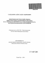 Микробиологический синтез никотинамидадениндинуклеотида и 2-С-метил-D-эритритол-2,4-циклодифосфата коринеподобными бактериями - тема автореферата по биологии, скачайте бесплатно автореферат диссертации