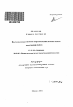 Системы направленной визуализации глиом на основе наночастиц железа - тема автореферата по биологии, скачайте бесплатно автореферат диссертации