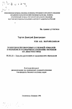 Возбудители вирусных болезней томатов в Молдове и усовершенствование методов их диагностики - тема автореферата по сельскому хозяйству, скачайте бесплатно автореферат диссертации