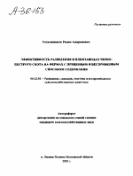 ЭФФЕКТИВНОСТЬ РАЗВЕДЕНИЯ В ПЛЕМЗАВОДАХ ЧЕРНО- ПЕСТРОГО СКОТА НА ФЕРМАХ С ПРИВЯЗНЫМ И БЕСПРИВЯЗНЫМ СПОСОБОМ СОДЕРЖАНИЯ - тема автореферата по сельскому хозяйству, скачайте бесплатно автореферат диссертации