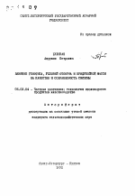 Влияние генотипа, условий откорма и предубойные массы на качество и сохраняемость свинины - тема автореферата по сельскому хозяйству, скачайте бесплатно автореферат диссертации