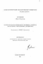 Кариотипические особенности основных семейств минирующих чешуекрылых (LEPIDOPTERA) - тема автореферата по биологии, скачайте бесплатно автореферат диссертации