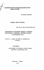 Биологическое обоснование скрининга устойчивых форм пшеницы и тритикале к вирусным болезням в Краснодарском крае - тема автореферата по сельскому хозяйству, скачайте бесплатно автореферат диссертации