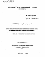 МОРФО-ФИЗИОЛОГИЧЕСКАЯ РЕАКЦИЯ КЛЕТОК ПОЧКИ СВИНЬИ IN VITRO НА ВВЕДЕНИЕ ЧУЖЕРОДНОГО ГЕНЕТИЧЕСКОГО МАТЕРИАЛА - тема автореферата по биологии, скачайте бесплатно автореферат диссертации