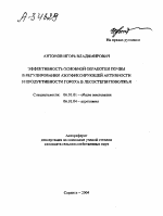 ЭФФЕКТИВНОСТЬ ОСНОВНОЙ ОБРАБОТКИ ПОЧВЫ В РЕГУЛИРОВАНИИ АЗОТФИКСИРУЮЩЕЙ АКТИВНОСТИ И ПРОДУКТИВНОСТИ ГОРОХА В ЛЕСОСТЕПИ ПОВОЛЖЬЯ - тема автореферата по сельскому хозяйству, скачайте бесплатно автореферат диссертации