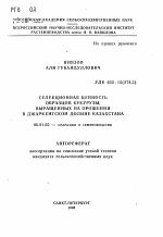 Селекционная ценность образцов кукурузы, выращенных на орошении в Джаркентской долине Казахстана - тема автореферата по сельскому хозяйству, скачайте бесплатно автореферат диссертации