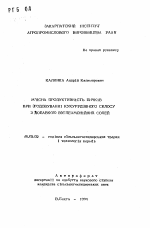 Мясная продуктивность бычков при заготовлении кукурузного силоса с добавкой углеаммонийных солей - тема автореферата по сельскому хозяйству, скачайте бесплатно автореферат диссертации