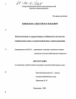 Биологические и продуктивные особенности потомства мериносовых овец от родителей разных типов рождения - тема диссертации по сельскому хозяйству, скачайте бесплатно