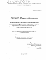 Энергетическая ценность и эффективность использования различных кормовых средств, приготовленных из суданской травы поздних фаз вегетации - тема диссертации по сельскому хозяйству, скачайте бесплатно