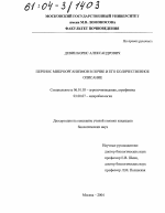 Перенос микроорганизмов в почве и его количественное описание - тема диссертации по сельскому хозяйству, скачайте бесплатно