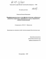 Морфофункциональные и психофизиологические особенности лицеистов-подростков в зависимости от пола, спортивной и учебной специализаций - тема диссертации по биологии, скачайте бесплатно