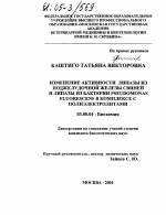 Изменение активности липазы из поджелудочной железы свиней и липазы из бактерии Pseudomonas fluorescens в комплексе с полиэлектролитами - тема диссертации по биологии, скачайте бесплатно