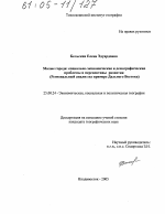 Малые города: социально-экономические и демографические проблемы и перспективы развития - тема диссертации по наукам о земле, скачайте бесплатно