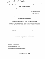 Морфофункциональные изменения щитовидной железы при иммунодепрессии - тема диссертации по биологии, скачайте бесплатно