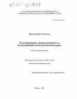 Культивирование, уреазная активность и белоксодержащие антигены Helicobacter pylori - тема диссертации по биологии, скачайте бесплатно