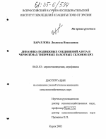 Динамика подвижных соединений азота в черноземах типичных пахотных склонов ЦЧЗ - тема диссертации по сельскому хозяйству, скачайте бесплатно