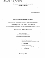 Влияние коменовой кислоты и ее производных на синаптическую пластичность и систему антиоксидантной защиты в гиппокампе крыс при стрессе - тема диссертации по биологии, скачайте бесплатно