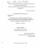 Экологически адаптированные приемы возделывания томатов в условиях открытого грунта северных районов Приамурья - тема диссертации по биологии, скачайте бесплатно