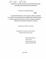 Радиоэкологическая обстановка и оценка дозовых нагрузок от долговременного воздействия радионуклидов в районе Семипалатинского испытательного ядерного полигона - тема диссертации по биологии, скачайте бесплатно