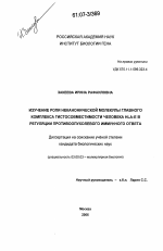 Изучение роли неканонической молекулы главного комплекса гистосовместимости человека HLA-E в регуляции противоопухолевого иммунного ответа - тема диссертации по биологии, скачайте бесплатно