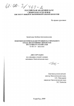 Микробиологическая деструкция растительного опада лесостепных экосистем Восточного Забайкалья - тема диссертации по биологии, скачайте бесплатно