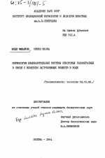 Морфология пищеварительной системы некоторых ракообразных в связи с влиянием загрязняющих веществ в воде - тема диссертации по биологии, скачайте бесплатно