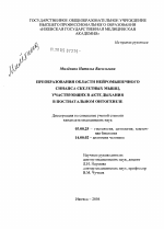 Преобразования области нейромышечного синапса скелетных мышц, участвующих в акте дыхания в постнатальном онтогенезе - тема диссертации по биологии, скачайте бесплатно