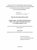 Хозяйственно-полезные признаки коров черно-пестрой и голштинской пород в условиях Южного Урала - тема диссертации по сельскому хозяйству, скачайте бесплатно