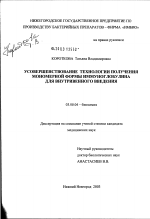 Усовершенствование технологии получения мономерной формы иммуноглобулина для внутривенного введения - тема диссертации по биологии, скачайте бесплатно