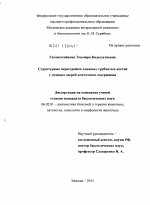 Структурные перестройки длинных трубчатых костей у пушных зверей клеточного содержания - тема диссертации по сельскому хозяйству, скачайте бесплатно