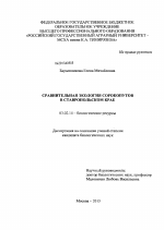 Сравнительная экология сорокопутов в Ставропольском крае - тема диссертации по биологии, скачайте бесплатно