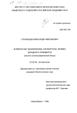 Булавоусые чешуекрылые (Lepidoptera, Diurna) Западного Пиамурья - тема диссертации по биологии, скачайте бесплатно