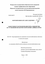 Эффективность использования зерна озимой ржи экструзионной обработки в кормлении дойных коров - тема диссертации по сельскому хозяйству, скачайте бесплатно