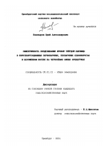 Эффективность возделывания яровой твёрдой пшеницы в короткоротационных зернопаровых, беспаровых севооборотах и бессменном посеве на чернозёмах южных Оренбуржья - тема диссертации по сельскому хозяйству, скачайте бесплатно