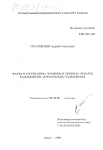 Фауна и систематика почвенных хищных нематод надсемейства Mononchoidea Палеарктики - тема диссертации по биологии, скачайте бесплатно