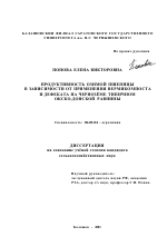 Продуктивность озимой пшеницы в зависимости от применения вермикомпоста и дефеката на черноземе типичном Окско-Донской равнины - тема диссертации по сельскому хозяйству, скачайте бесплатно