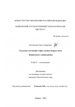 Гумусное состояние горно-лесных бурых почв Кавказского заповедника - тема диссертации по биологии, скачайте бесплатно