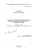 Систематика и формообразование мышевидных хомячков рода Calomyscus Thomas, 1905 - тема диссертации по биологии, скачайте бесплатно