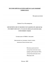 Биохимические особенности тканей и органов кеты Oncorhynchus keta (Walbaum) при патологических изменениях мышц - тема диссертации по биологии, скачайте бесплатно
